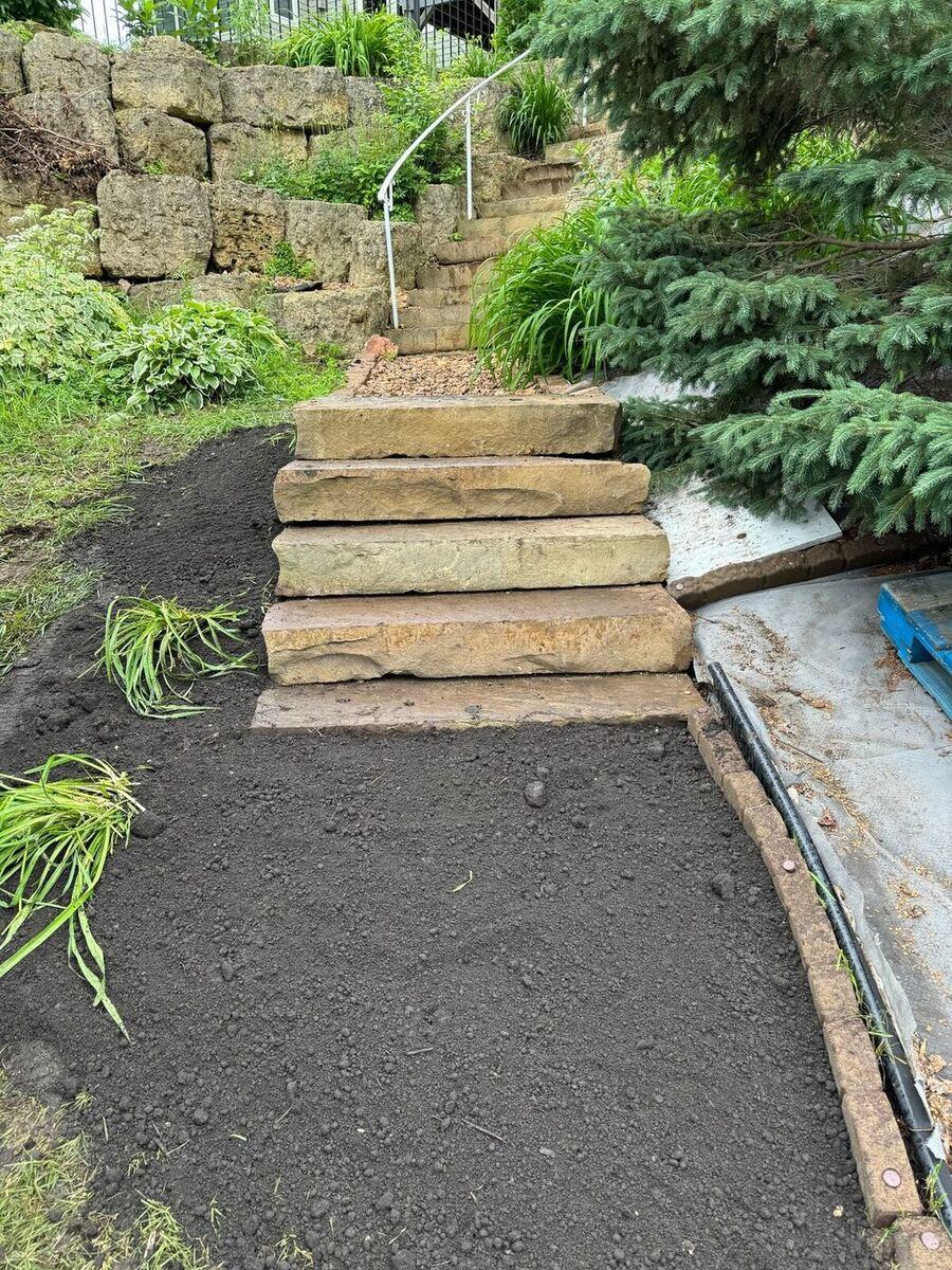Stone Slab Steps