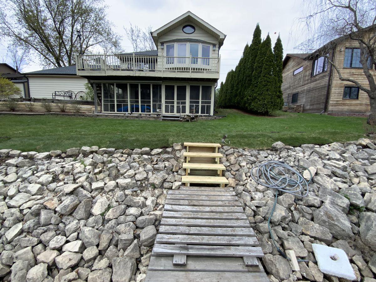 Wooden Stairs & Shoreline