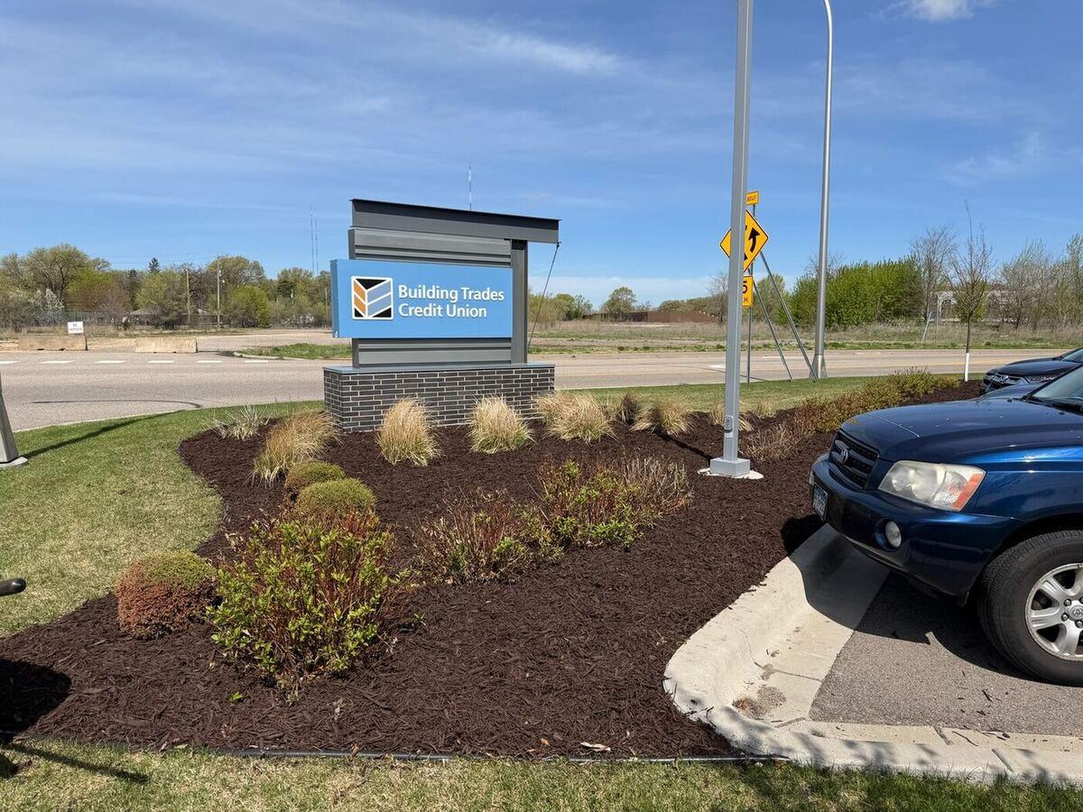 Commercial Sign Landscaping