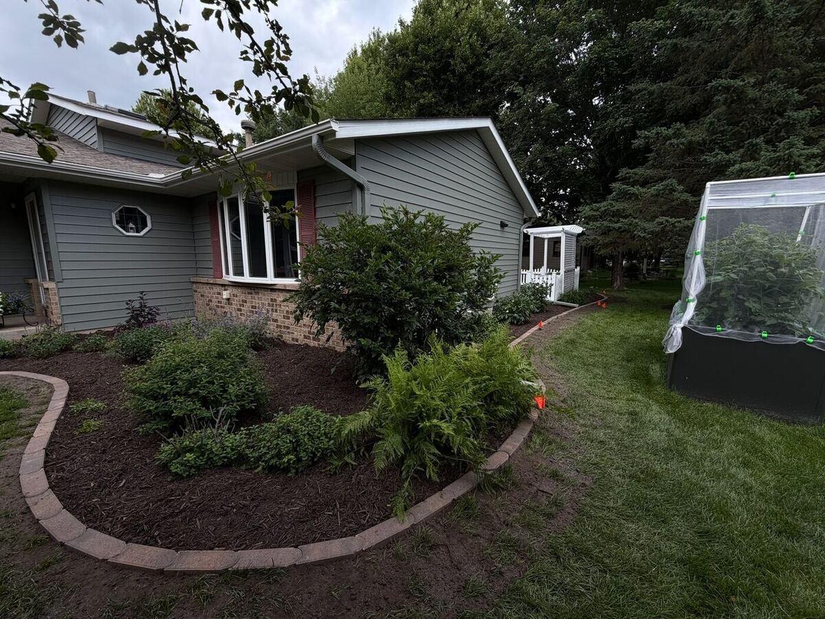 Front Yard Shrub Bed