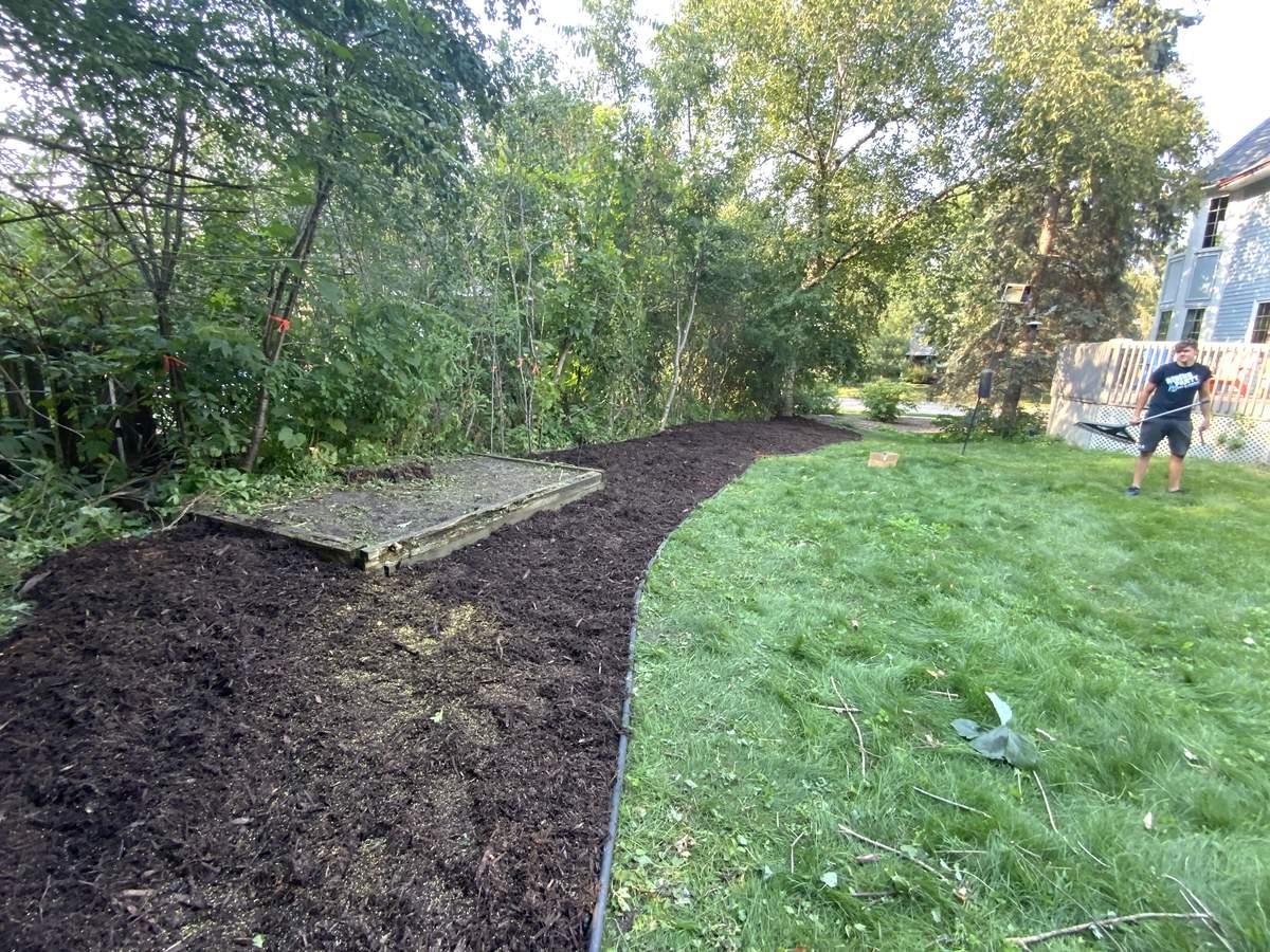 Mulch Bed Installation