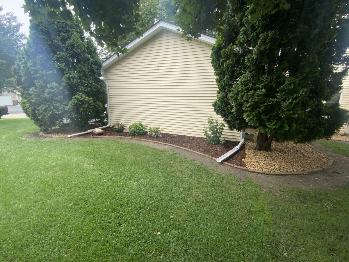 Mulch Beds with Trees