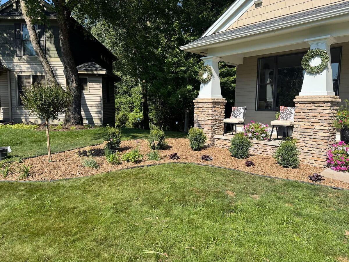 Porch Garden Bed