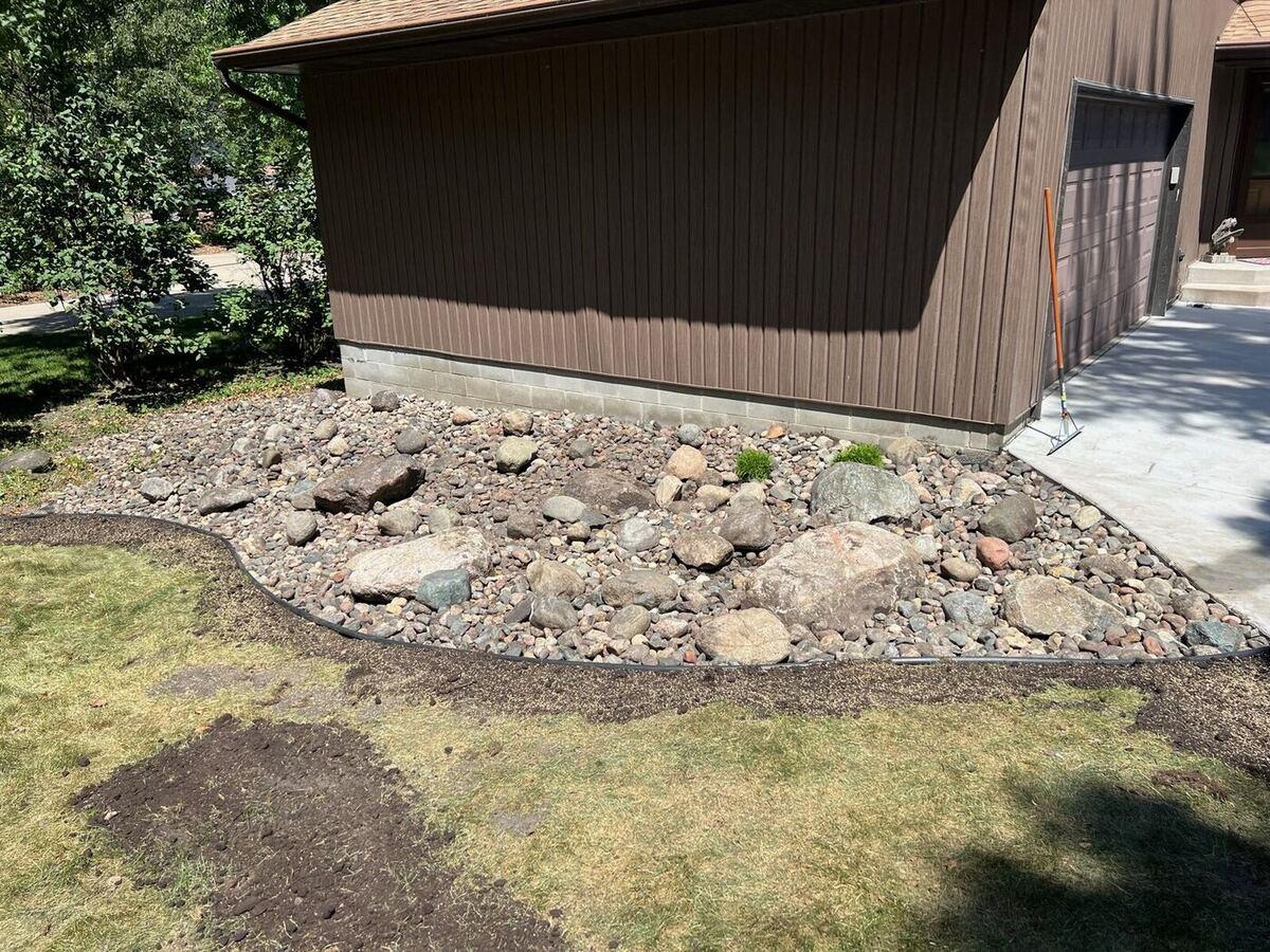 River Rock Bed