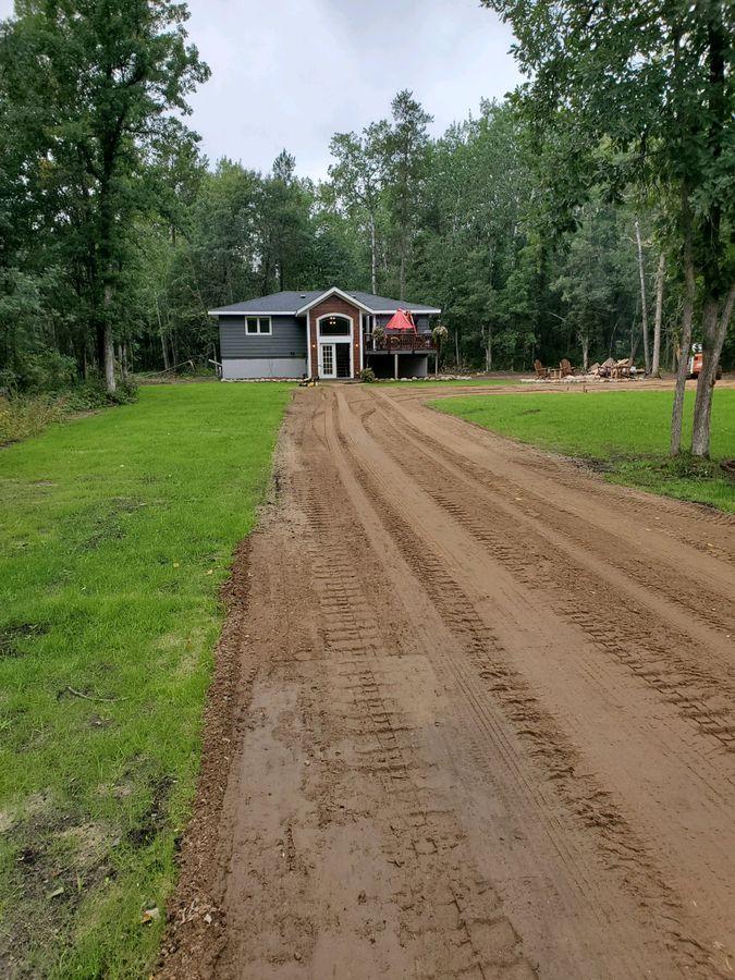 Graded Driveway
