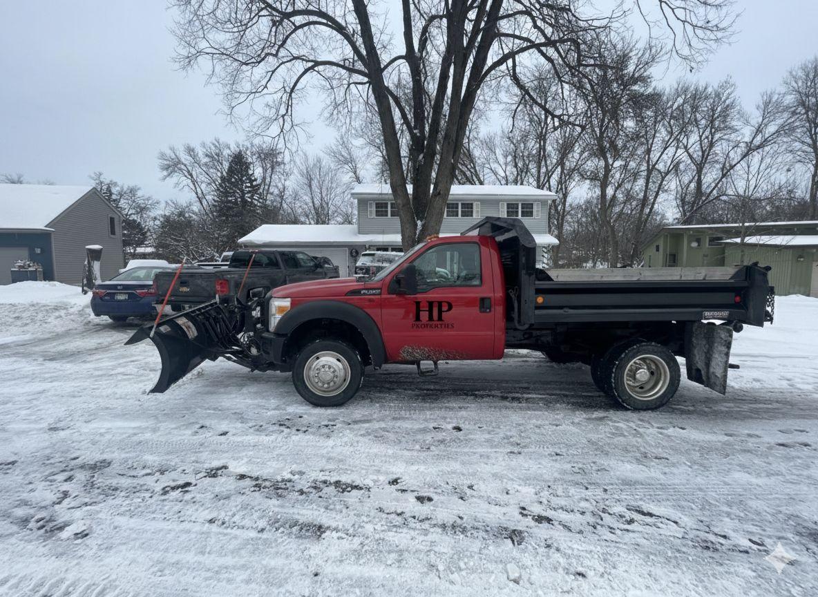 Snow Plow Truck